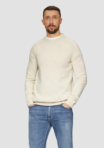 s.Oliver Pullover in Beige: Vorderseite