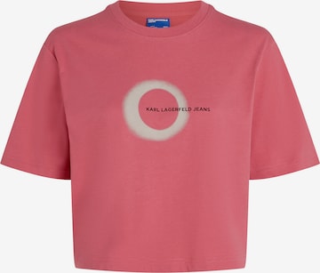 rožinė KARL LAGERFELD JEANS Marškinėliai: priekis