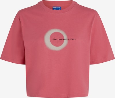 KARL LAGERFELD JEANS Paita koossa L värissä tumma pinkki / musta / valkoinen, Tuotenäkymä