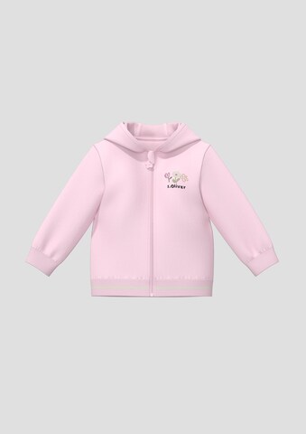 s.Oliver Sweat jacket in Pink
