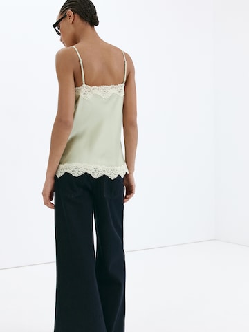 MANGO Top 'DELICAT' – zelená