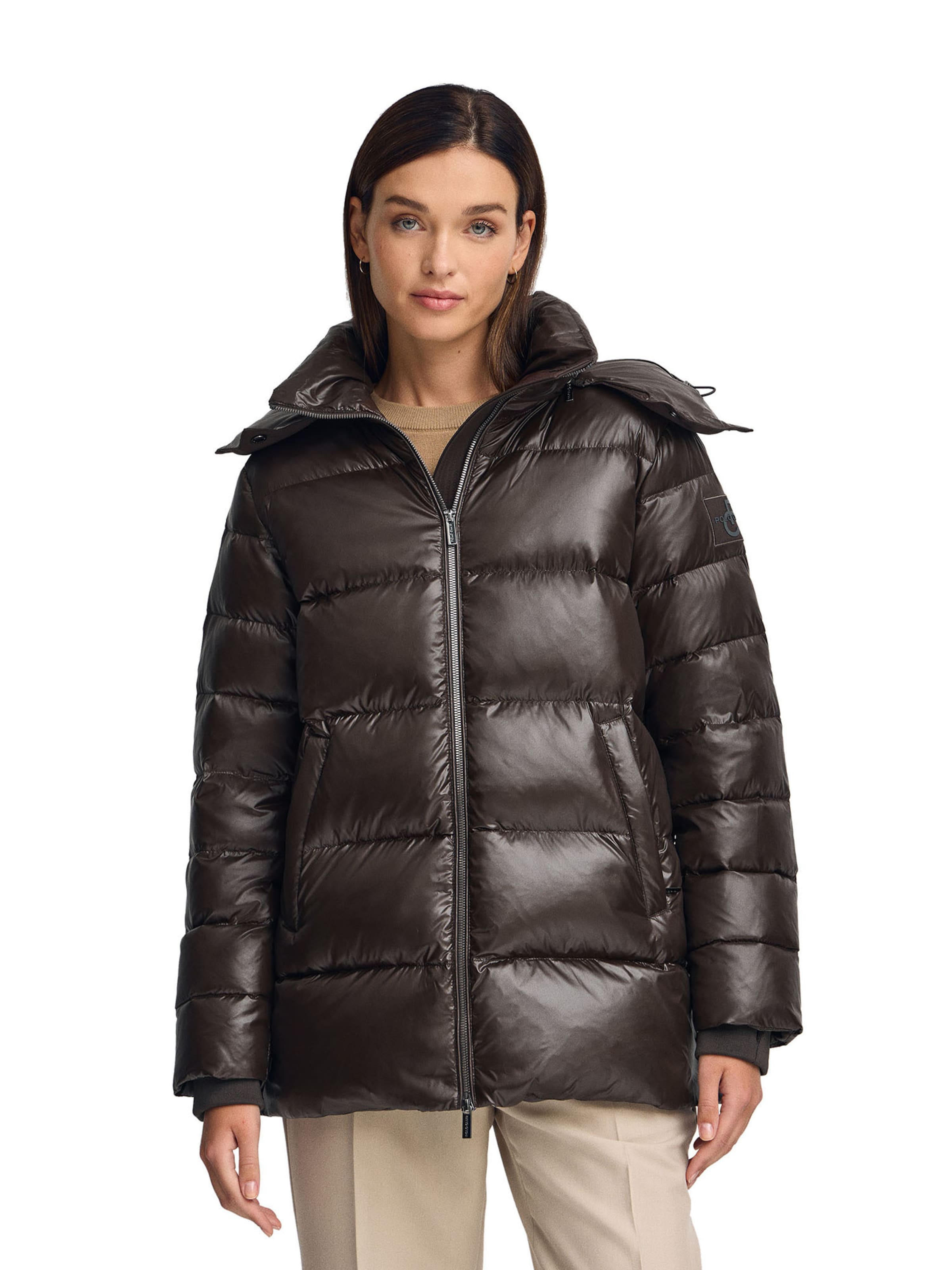 Polo Club Jacke in Braun: Vorderseite