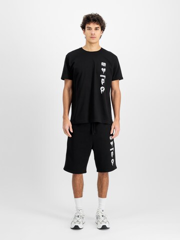 ALPHA INDUSTRIES Футболка 'Freedom' в Черный