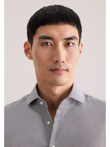 SEIDENSTICKER Slim fit Business Shirt in Grey