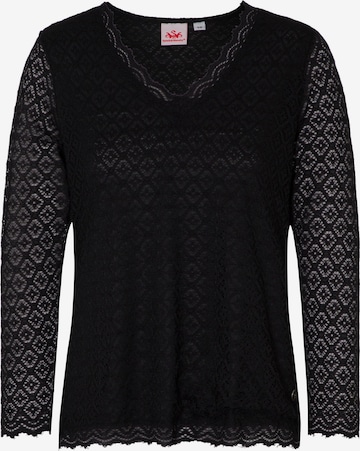 SPIETH & WENSKY Traditional blouse 'Eva' in Black: front