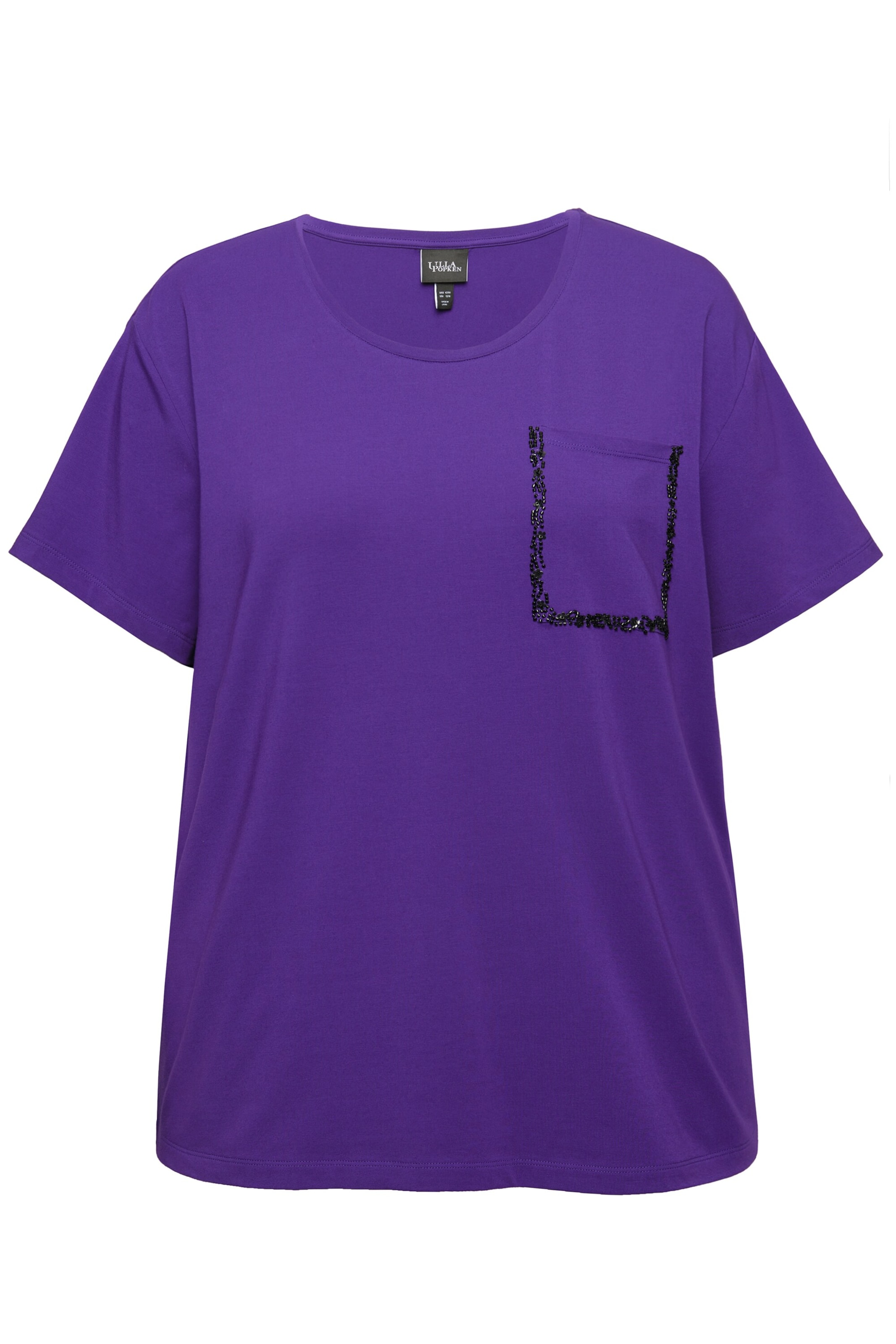 Ulla Popken Shirt in Lila: voorkant