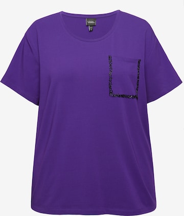 Ulla Popken Shirt in Lila: voorkant