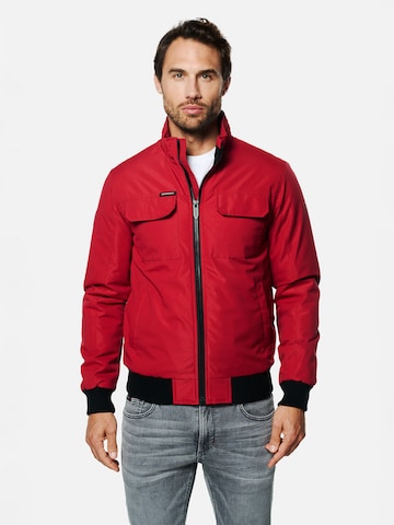 KOROSHI Prehodna jakna | rdeča barva: sprednja stran