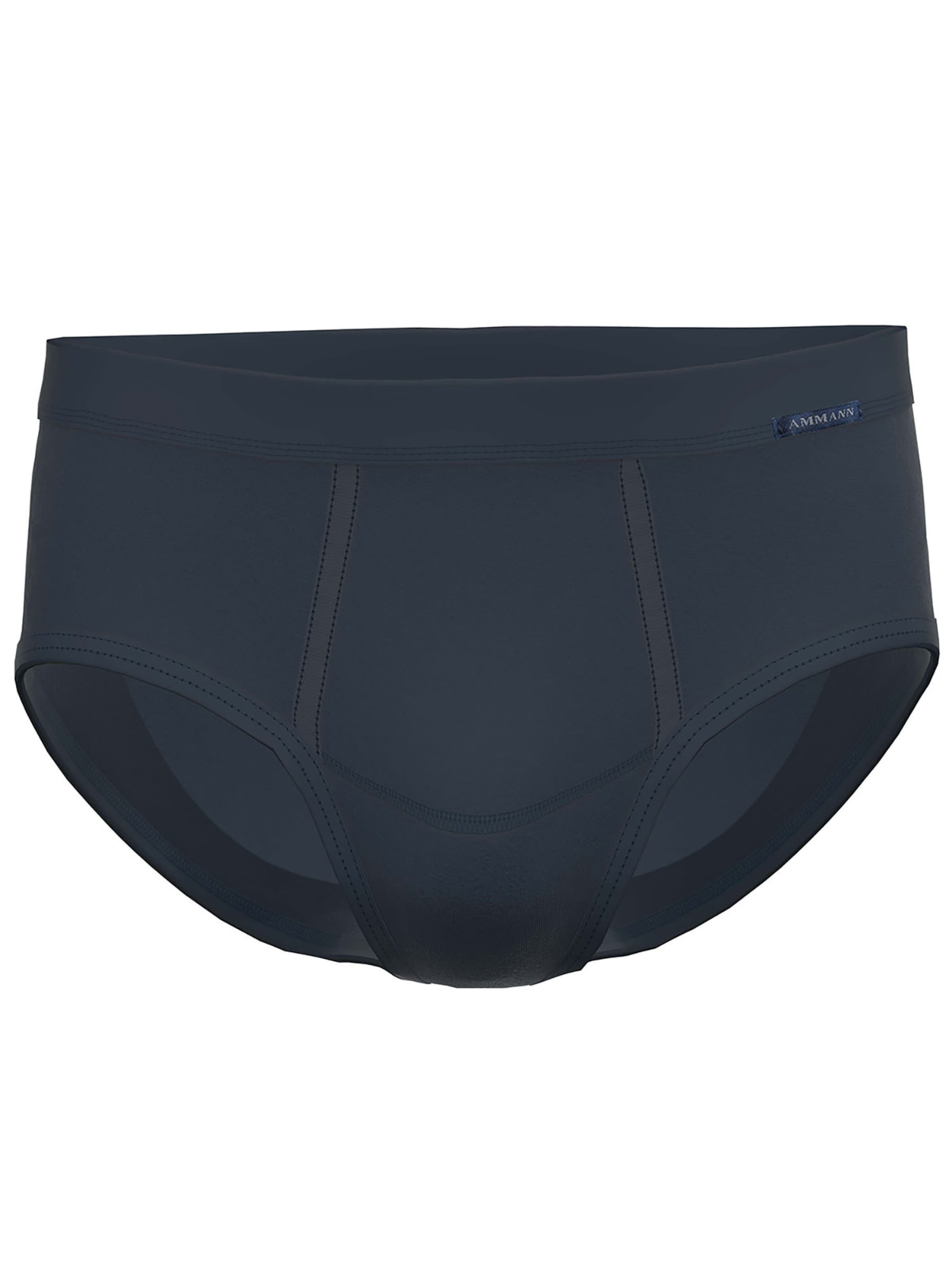 Ammann Panty 'Day Classic / Feinripp Premium' in Blue: front