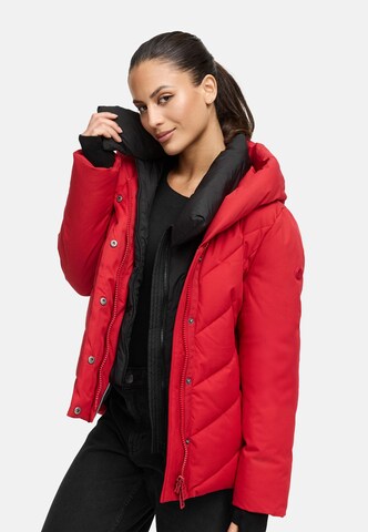 Veste d’hiver MARIKOO en rouge