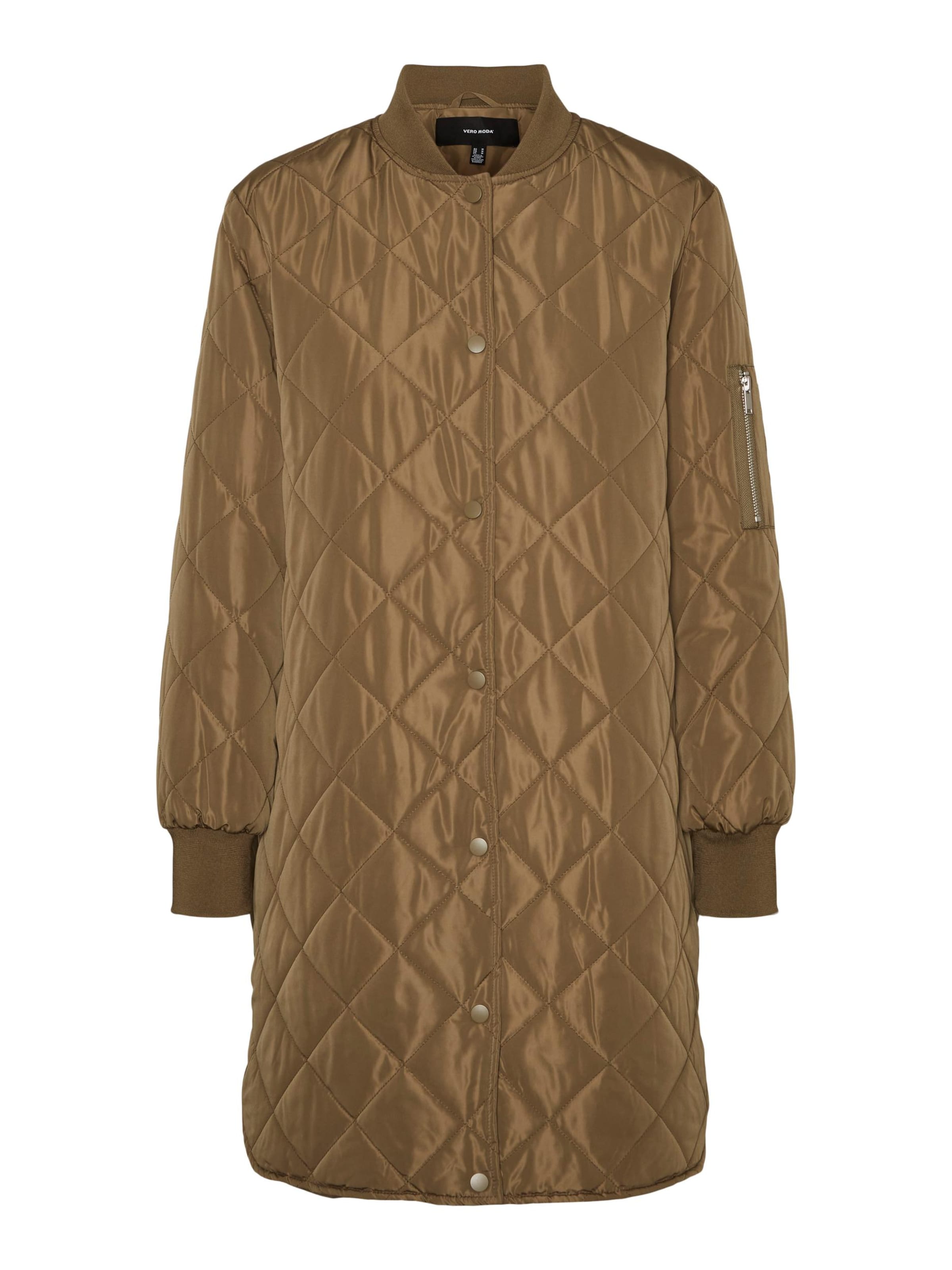 VERO MODA - Abrigo de entretiempo 'Mundina' en verde: frente