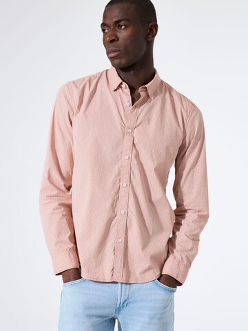 GARCIA Regular fit Overhemd in Oranje: voorkant