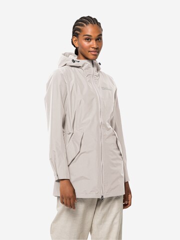 JACK WOLFSKIN Outdoor jacket 'Dakar' in Beige: front