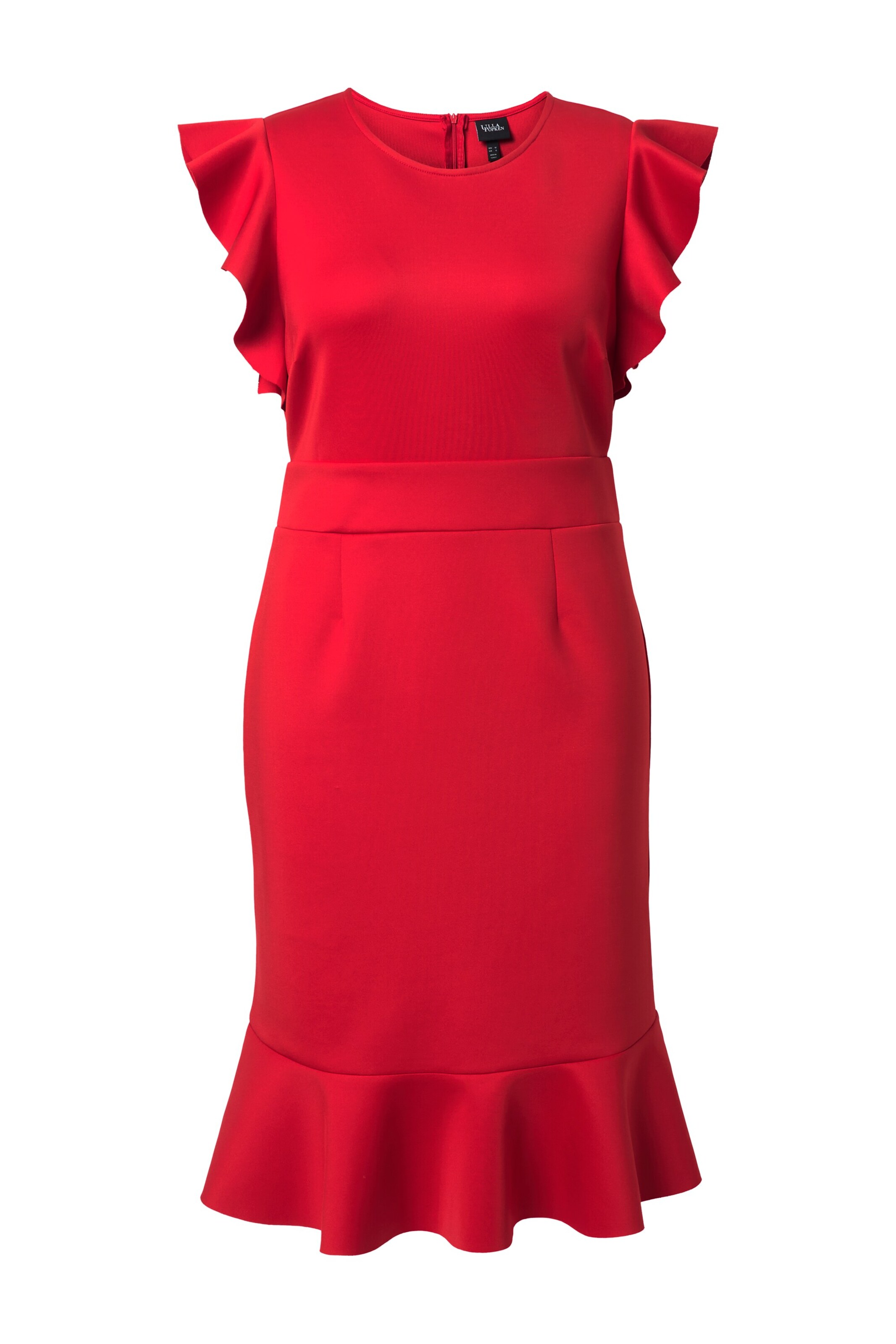 Ulla Popken Etuikleid in Rot: Vorderseite