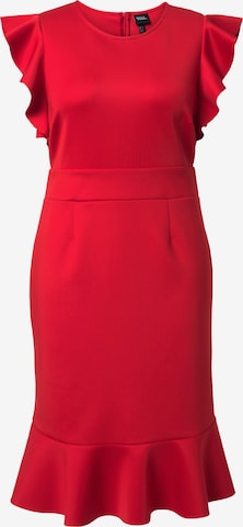 Ulla Popken Sheath dress in Red: front