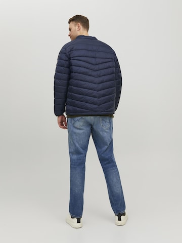 Jack & Jones Plus Between-Season Jacket 'Hero' in Blue