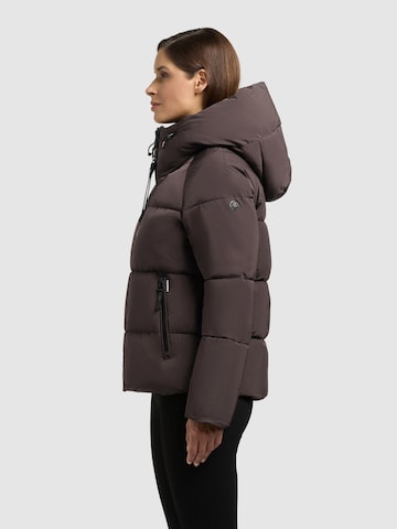 khujo Winter jacket 'Ono' in Purple