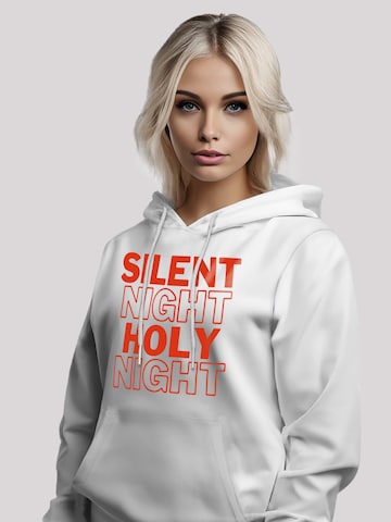 F4NT4STIC Sweatshirt 'Silent night holy night' in Weiß