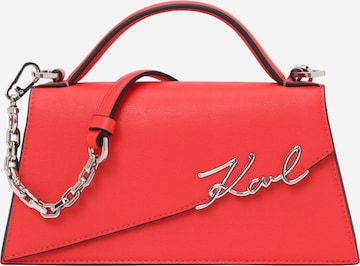 Karl Lagerfeld Olkalaukku värissä vaaleanpunainen: etupuoli