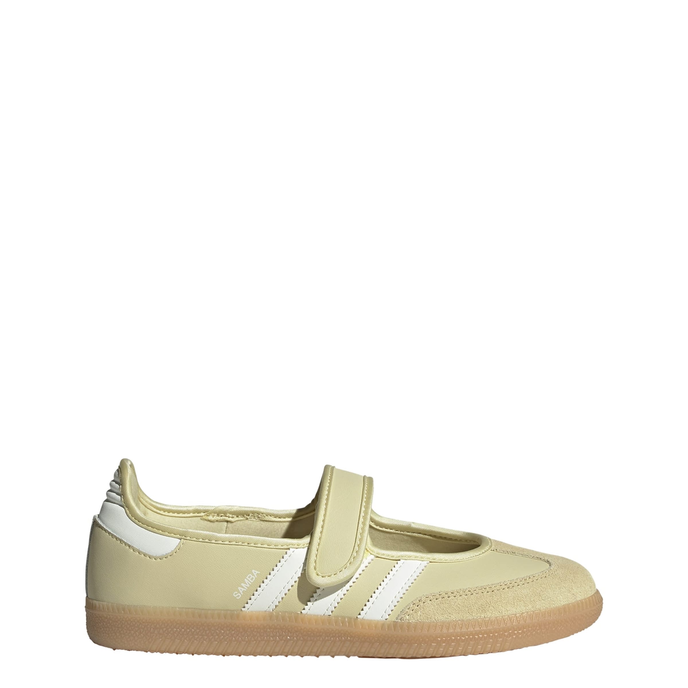 ADIDAS ORIGINALS Sneakerina 'Samba' in 42,5-43 in hellgelb / weiß, Produktansicht