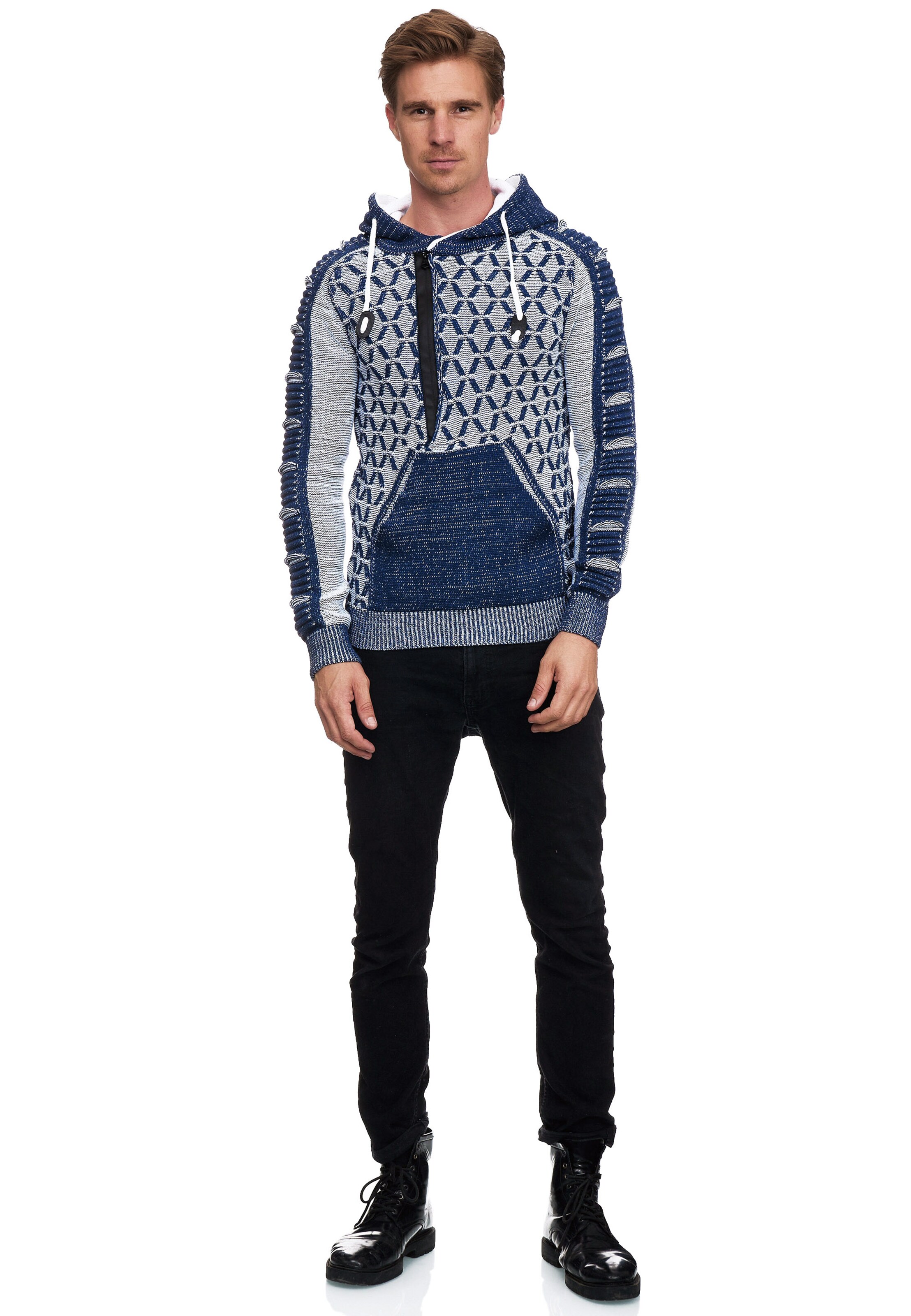 Rusty Neal Trui in Blauw