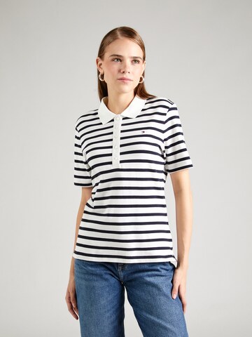 T-shirt TOMMY HILFIGER en blanc : devant