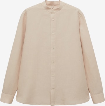 Regular fit Camicia 'Chennai' di MANGO MAN in beige: frontale