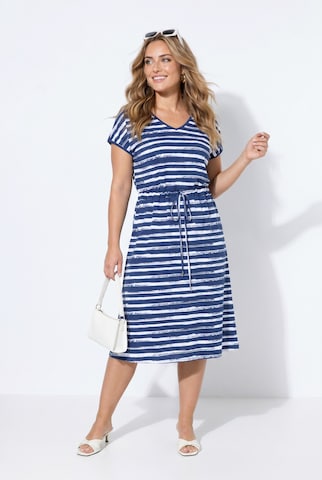 MIAMODA Jurk in Blauw: voorkant