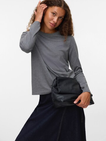 VERO MODA - Camisa 'VMPAULINA' em cinzento: frente
