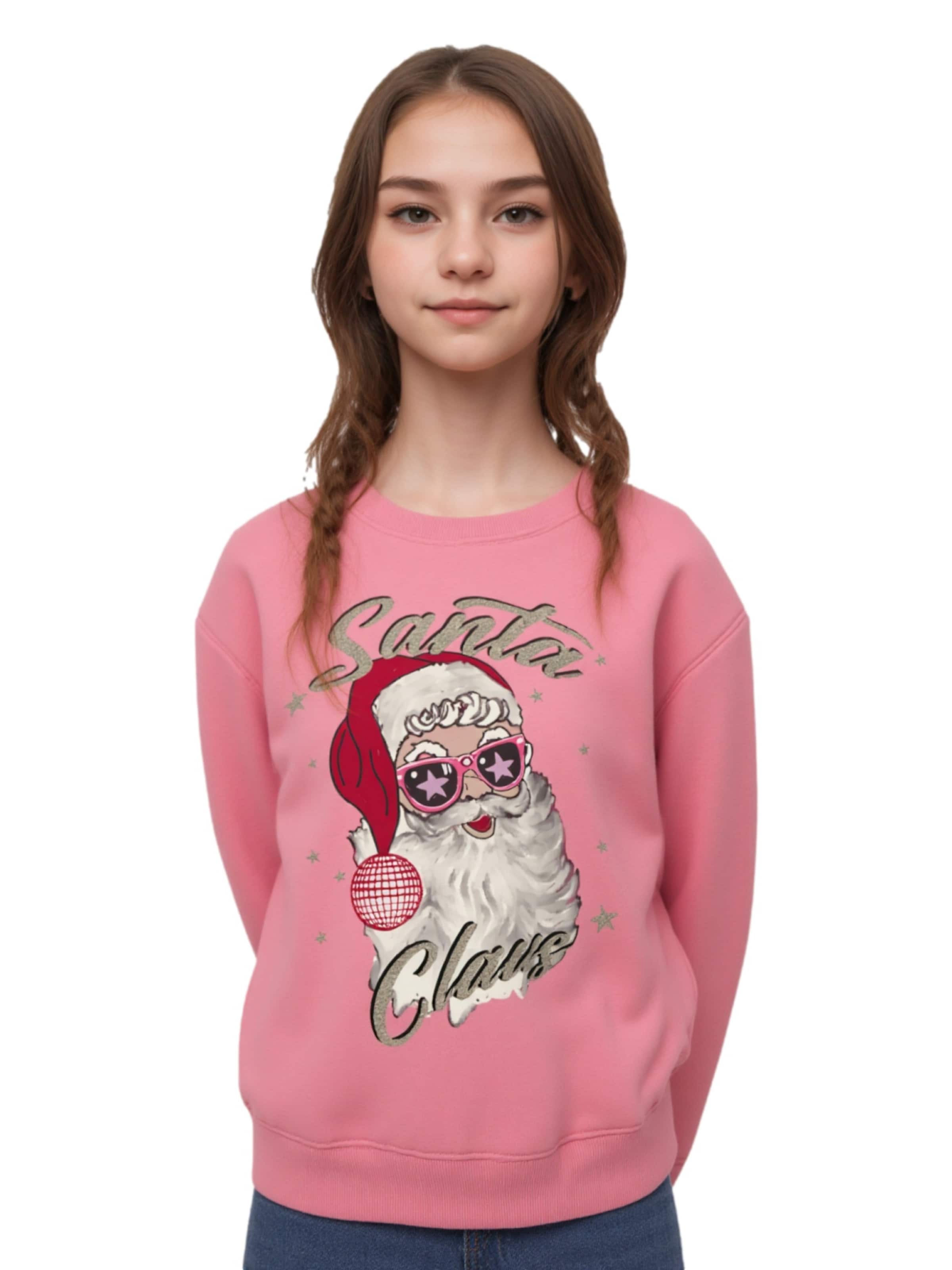 NAME IT Свитшот в Ярко-розовый: спереди