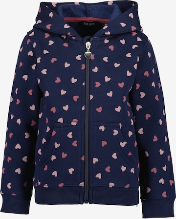 BLUE SEVEN Collegetakki värissä sininen: etupuoli