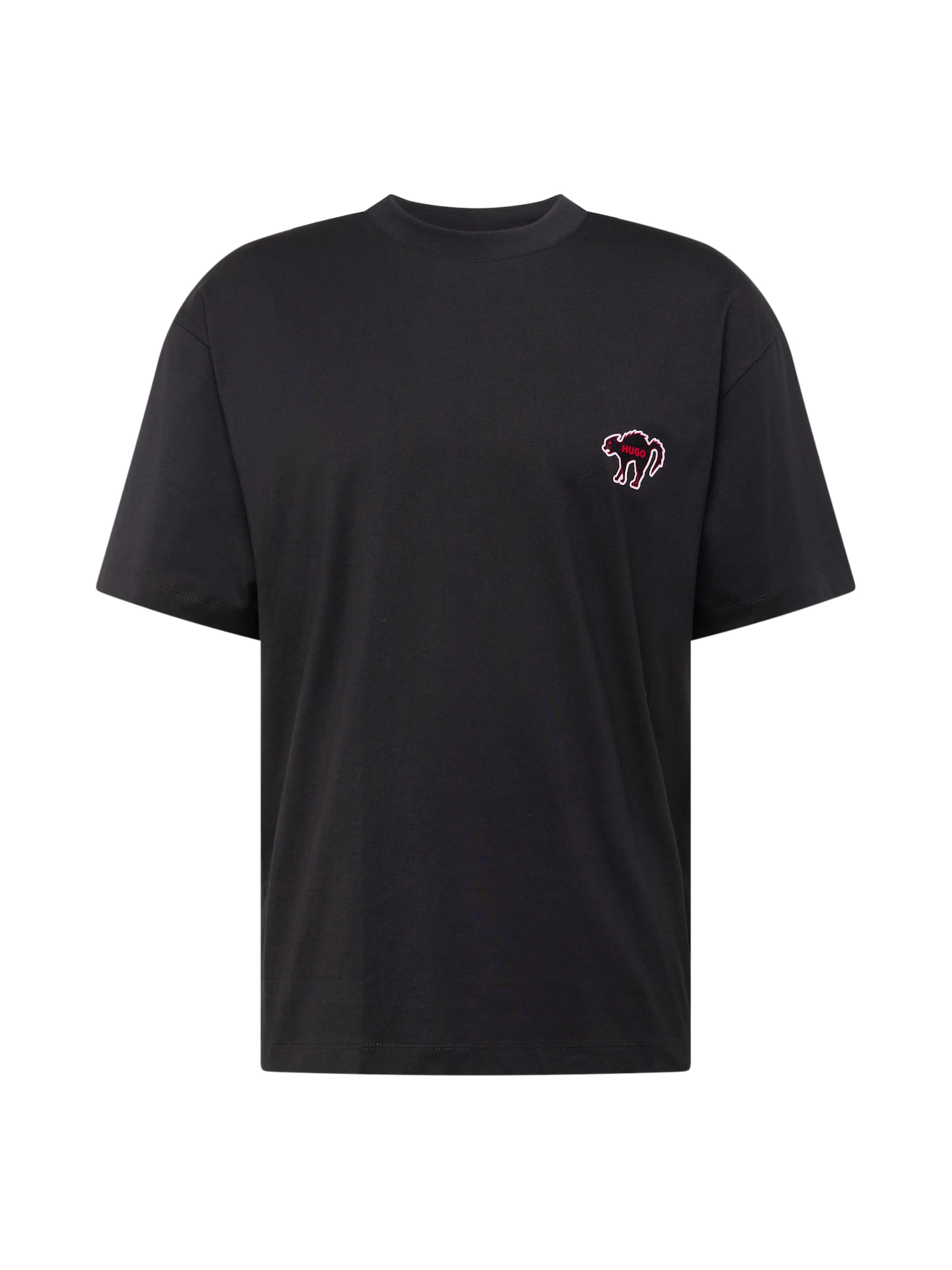 HUGO Shirt 'Dimonade' in Black: front