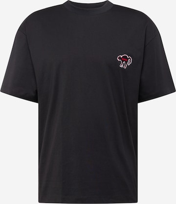 HUGOMajica 'Dimonade' - crna boja: prednji dio