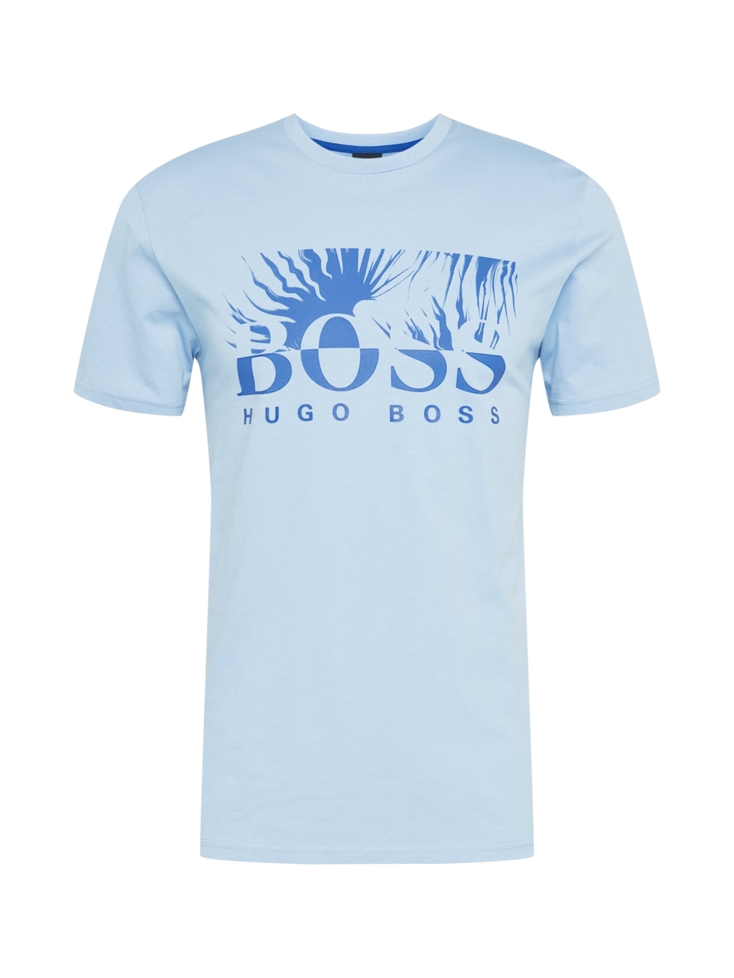 BOSS Casual Maglietta in Blu, Blu Chiaro 