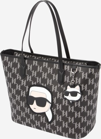 Karl Lagerfeld Shoppingväska 'Ikonik 2.0' i svart