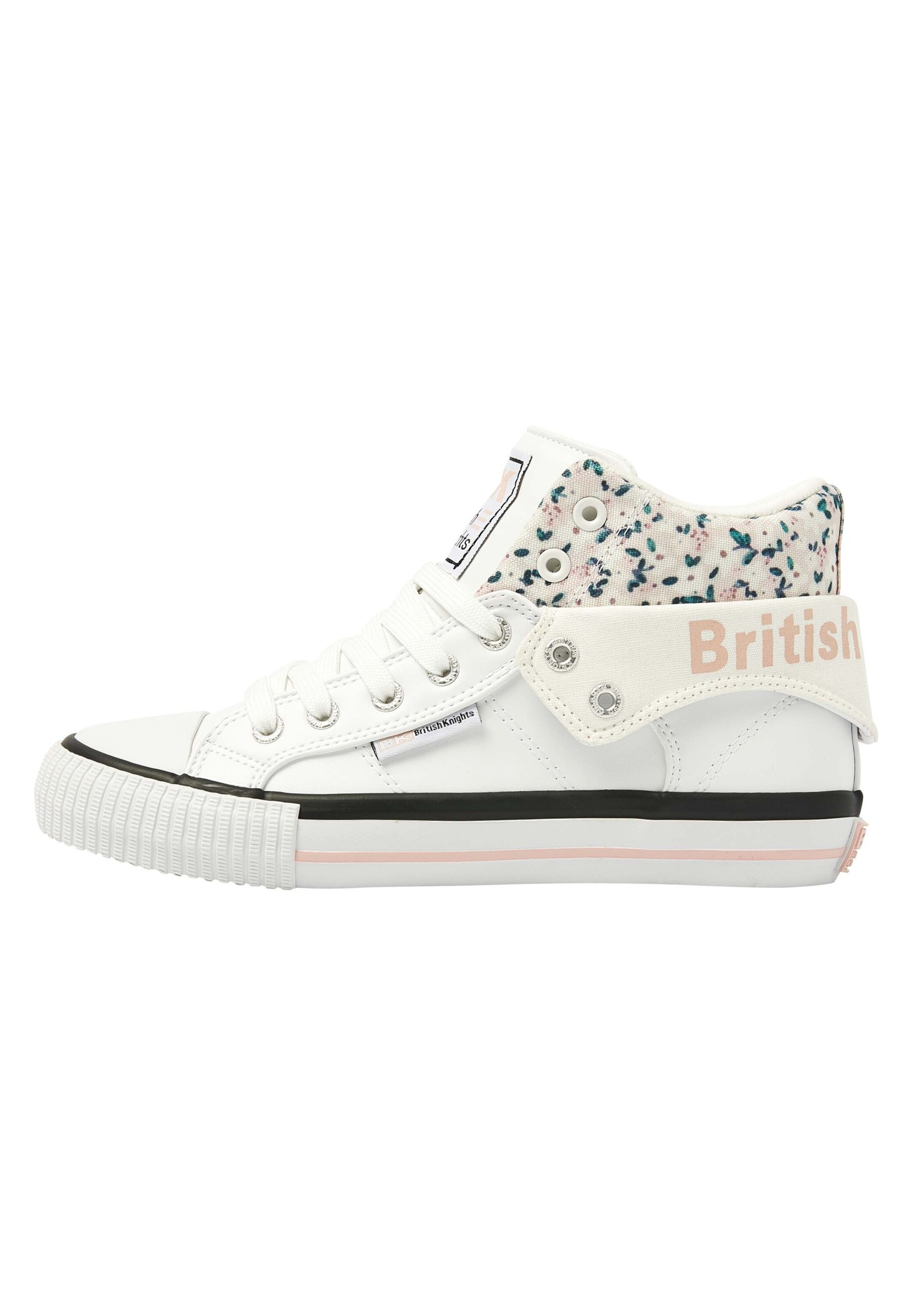 BRITISH KNIGHTS Sneaker high i hvid: forside