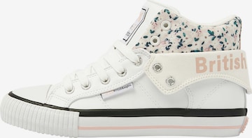 BRITISH KNIGHTS Korkeavartiset tennarit värissä valkoinen: etupuoli