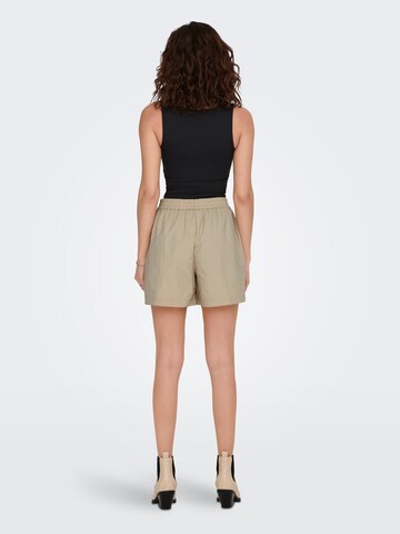 ONLY Regular Pants 'Karin' in Beige