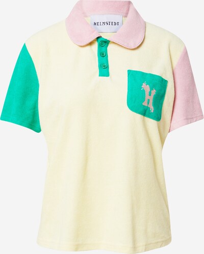 Helmstedt Poloshirt 'Ricco' in pastellgelb / grün / rosa, Produktansicht
