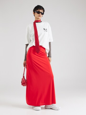 Gina Tricot Spódnica w kolorze czerwony