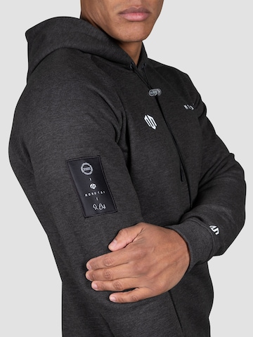 MOROTAI Sportpullover 'PARIS BASIC' in Grau