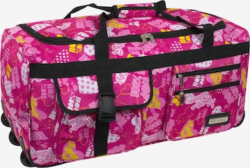 normani Travel Bag in Pink: front