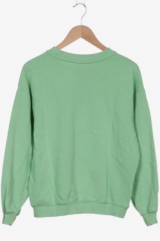 Monki Sweatshirt & Zip-Up Hoodie in S in Green