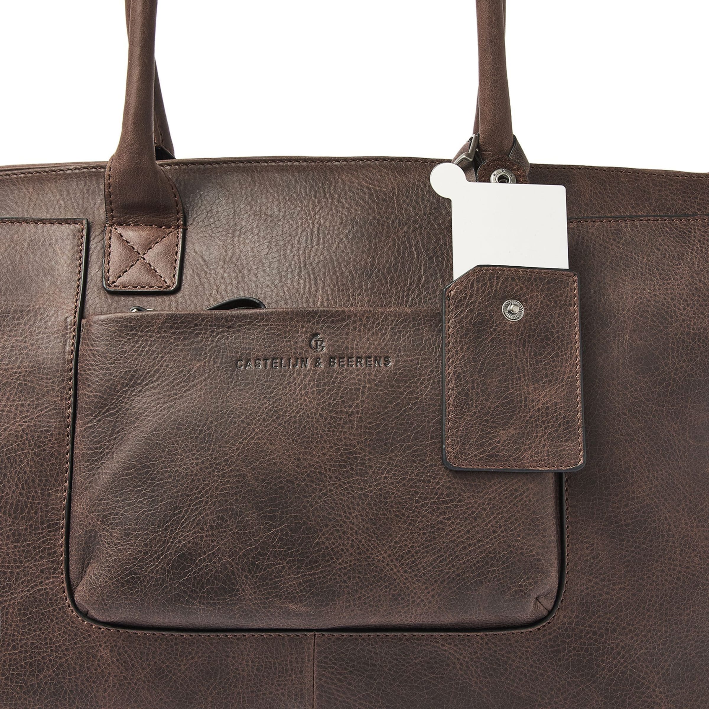 Borsa a spalla 'Carisma' di Castelijn & Beerens in marrone