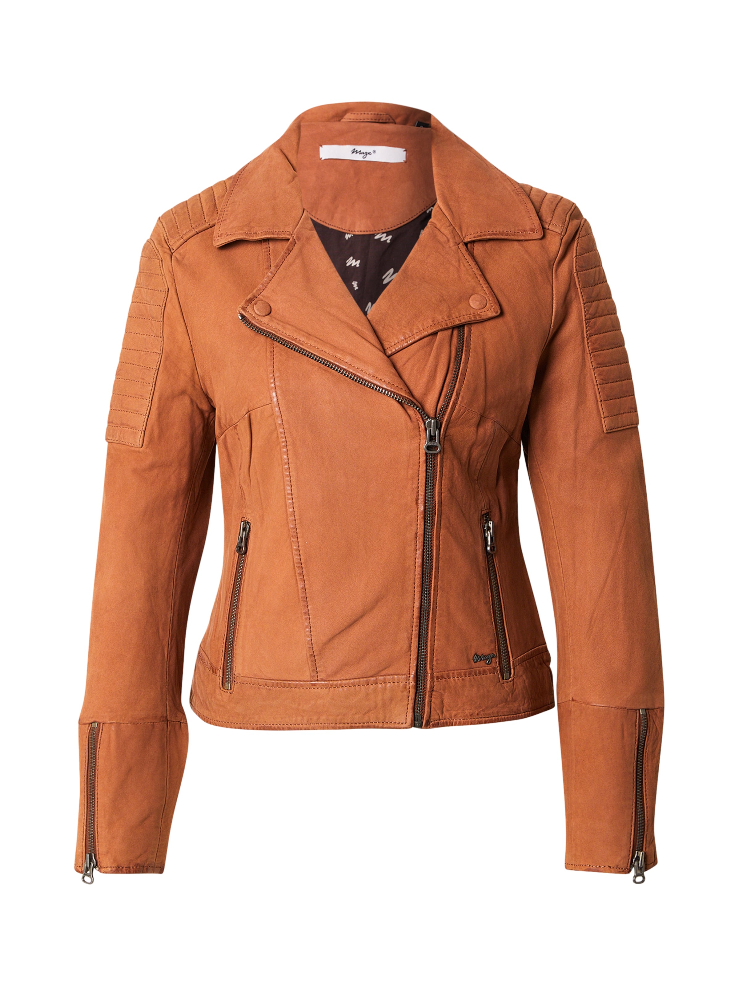Maze Jacke in Braun: Vorderseite