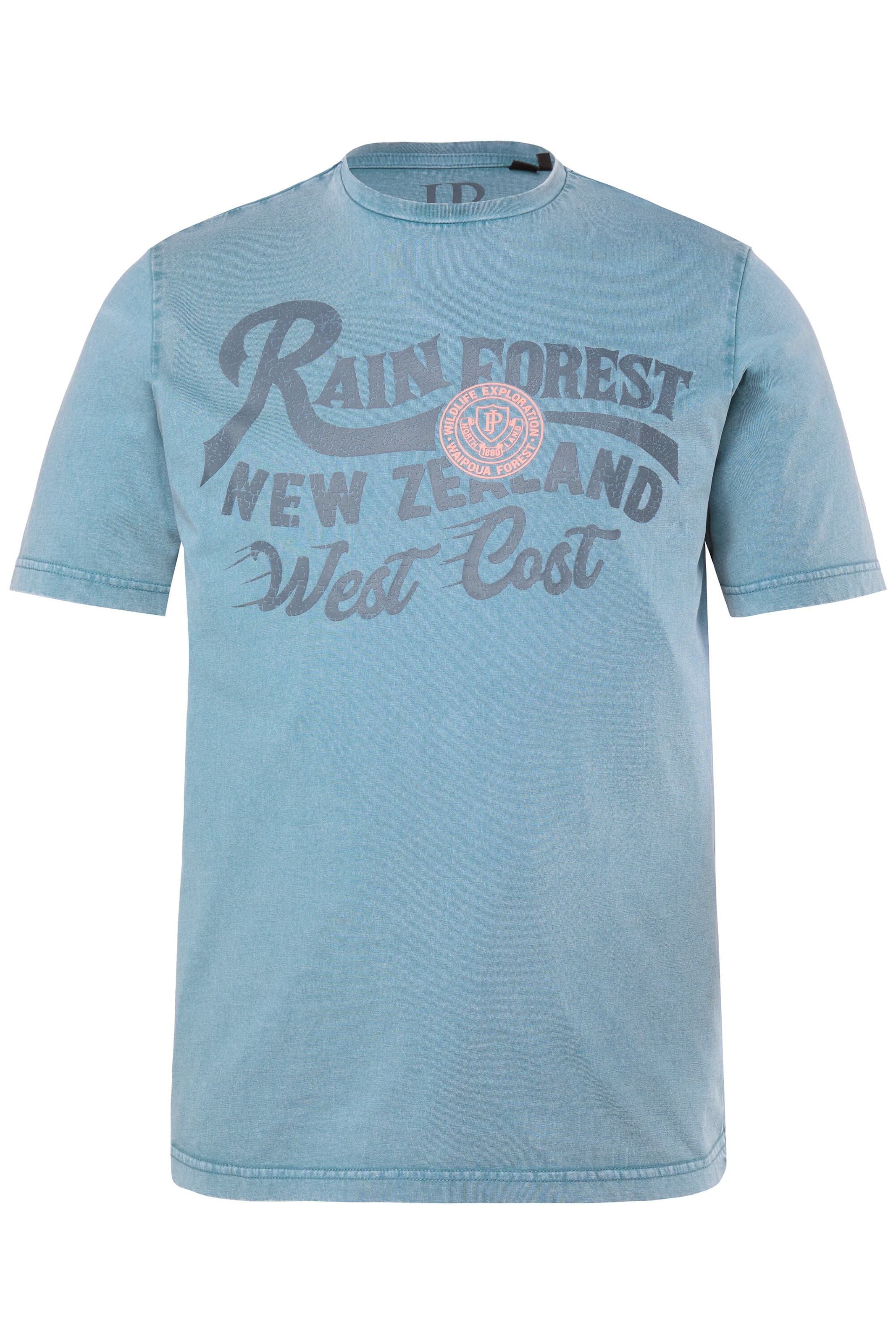 JP1880 T-Shirt in Blau: Vorderseite