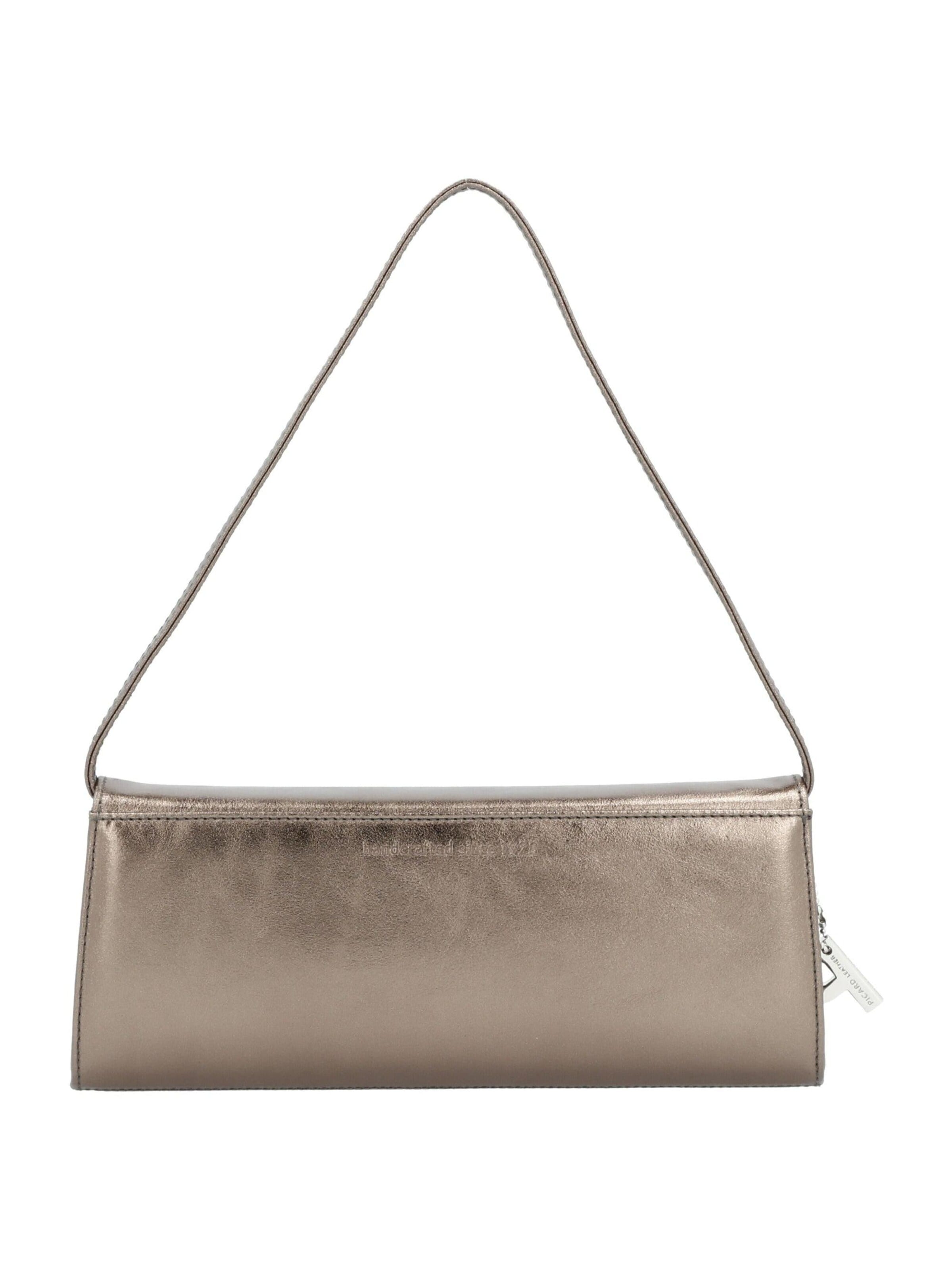 Picard Clutch 'Auguri'‌‌‌‌‌‌‌‌ in Braun