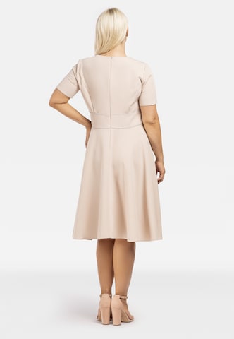 Karko Cocktail Dress 'DONKA' in Beige