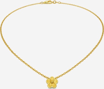 Pure Schmuck Kette 'Clover Bright' in Gold: Vorderseite