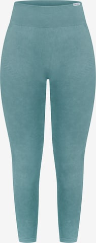 Smilodox Leggings ' Batik Scrunch ' in Green: front